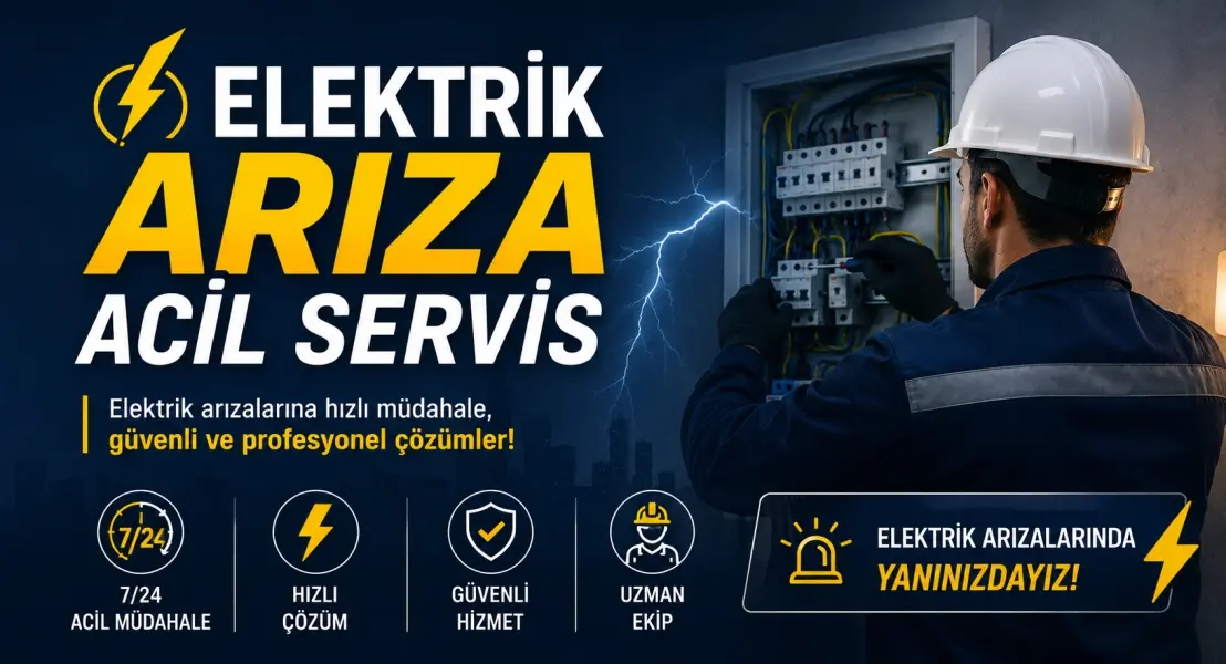 Kayaşehir'de ani elektrik kesintileri veya arızalar günlük hayatınızı durdurmasın. 7/24 hızlı müdahale ile tüm elektriksel sorunlarınızı profesyonelce çözüyorum.