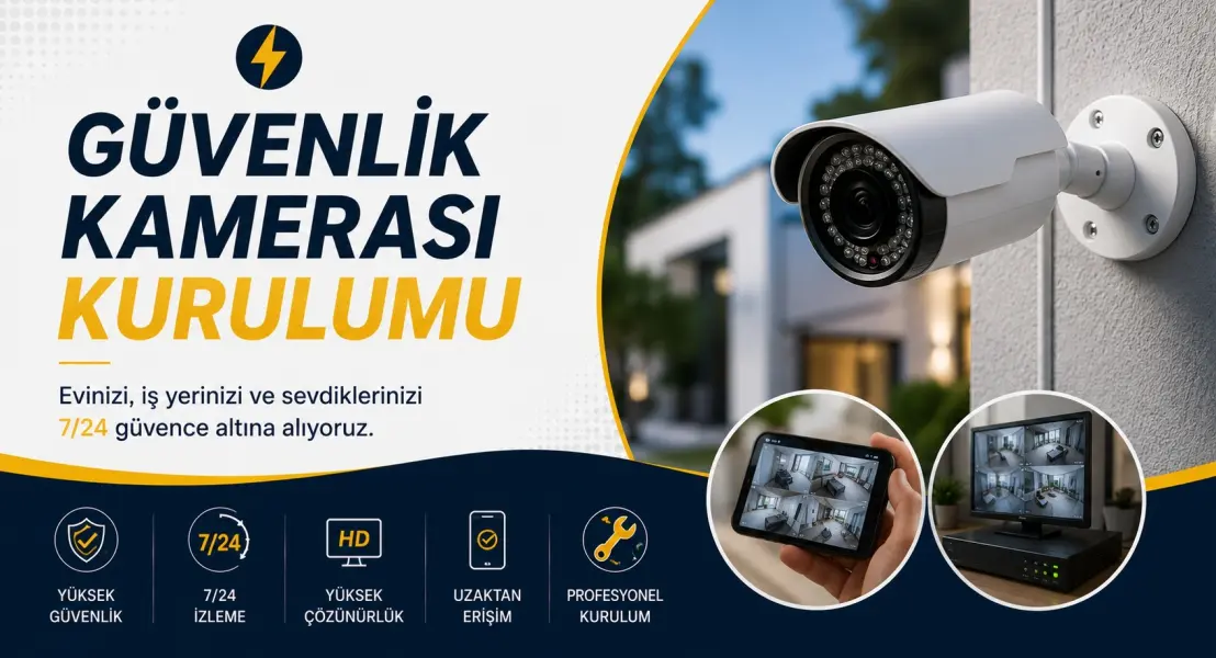 Kayaşehir Güvenlik Kamerası Kurulumu Hizmeti